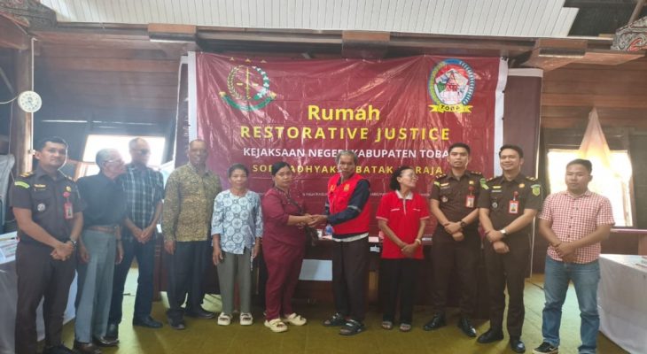 Kajati Sumut Terapkan Restorative Justice pada Kasus Pengancaman di Kabupaten Toba