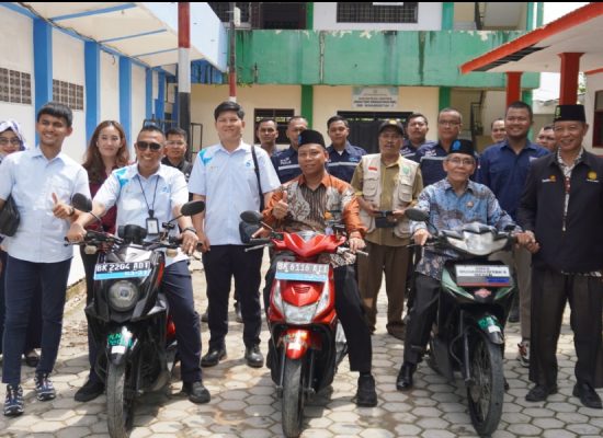 PLN UID Sumut Resmikan Pelatihan dan Workshop Bengkel Motor Listrik di SMK Muhammadiyah 9 Medan