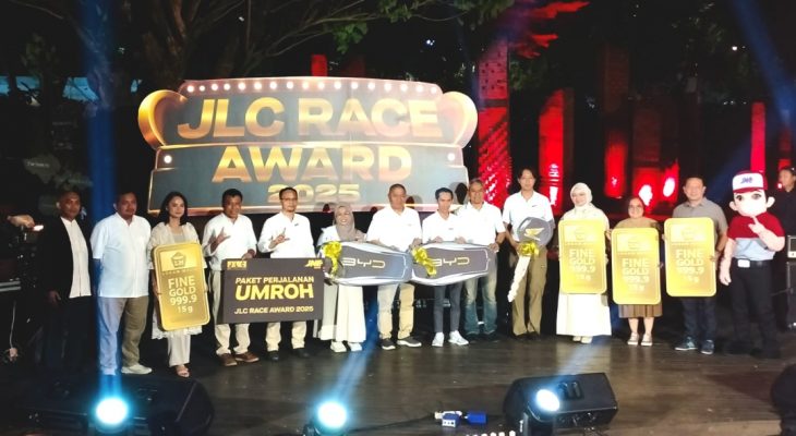 JNE Apresiasi Pelanggan Setia Lewat JLC Race Award 2025, Hadiah Mobil Listrik hingga Umrah