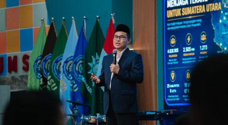 GM PLN UID Sumut Beri Kuliah Umum di UMSU, Ajak Mahasiswa Bangun Karier yang Bermakna