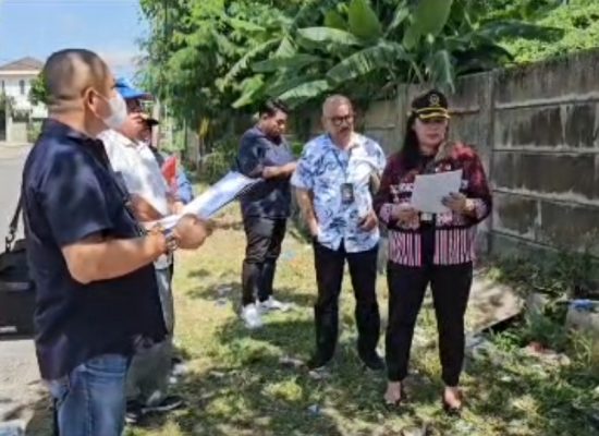 Sidang Lapangan Sengketa Lahan di Jalan Abdul Hakim Memanas, Majelis Hakim Sempat Dilarang Masuk