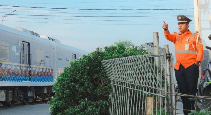 KAI Sumut Ingatkan Seluruh Kendaraan Wajib Dahulukan Kereta Api di Perlintasan Sebidang