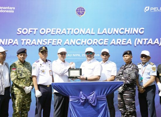 Pelindo Resmi Soft Launching NTAA di Perairan Nipa, Perkuat Posisi Indonesia di Jalur Pelayaran Dunia