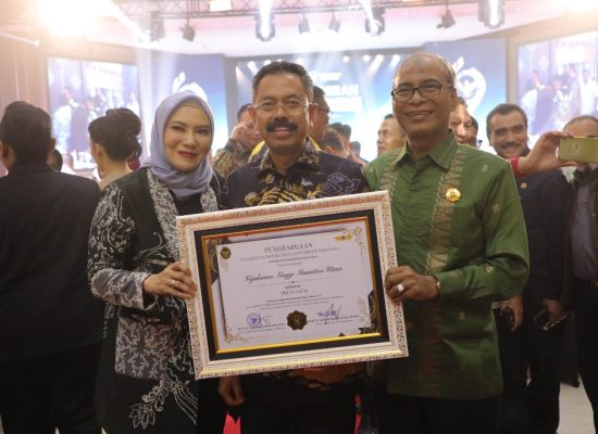 Kejati Sumut Raih Penghargaan Kejaksaan Tinggi Tipe A Berprestasi Terbaik II pada Komjak Award 2025