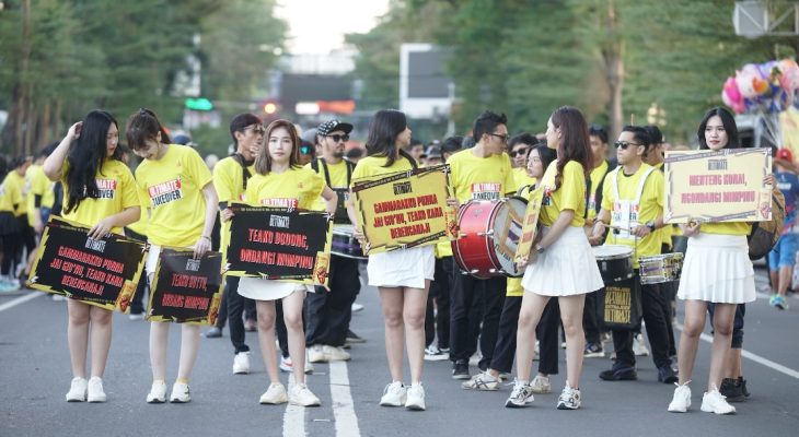Makassar Jadi Tujuan Terbaru Extrajoss Ultimate Takeover, Ribuan Anak Muda Ramaikan CFD Monumen Mandala