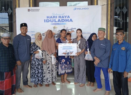 PMT Salurkan Hewan Kurban untuk Masyarakat Belawan dan Kuala Tanjung pada Iduladha 1447 H