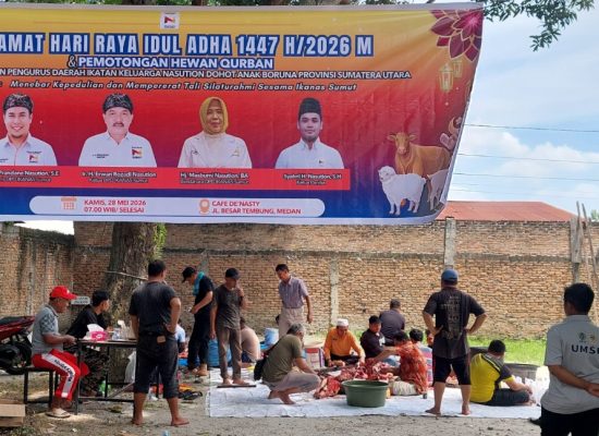 IKANAS Sumut Pererat Silaturahmi dan Tebar Kepedulian Lewat Kurban Iduladha 1447 H