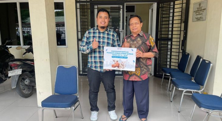 BNCT dan PWI Sumut Kolaborasi Salurkan Hewan Kurban untuk Masyarakat