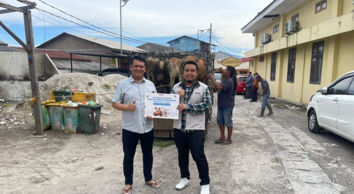 BNCT Serahkan Hewan Kurban ke Polres Pelabuhan Belawan, Perkuat Sinergi Sosial di Kawasan Pelabuhan