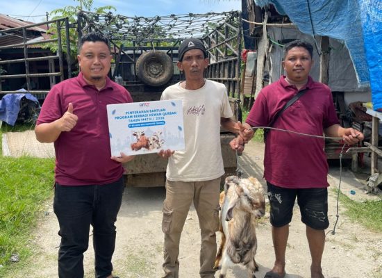 BNCT Serahkan Kambing Kurban ke PSTP Belawan, Perkuat Kepedulian Sosial dan Sinergi Pelabuhan