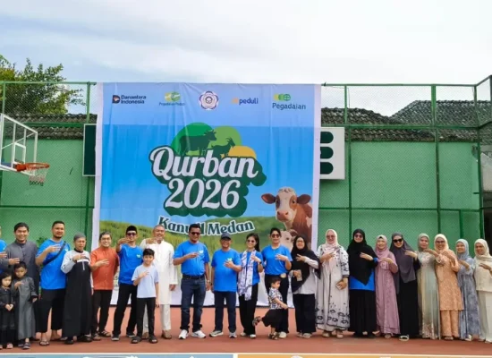 Pegadaian Kanwil I Medan Tebar Kepedulian Iduladha, Salurkan Daging Kurban untuk 865 Penerima Manfaat