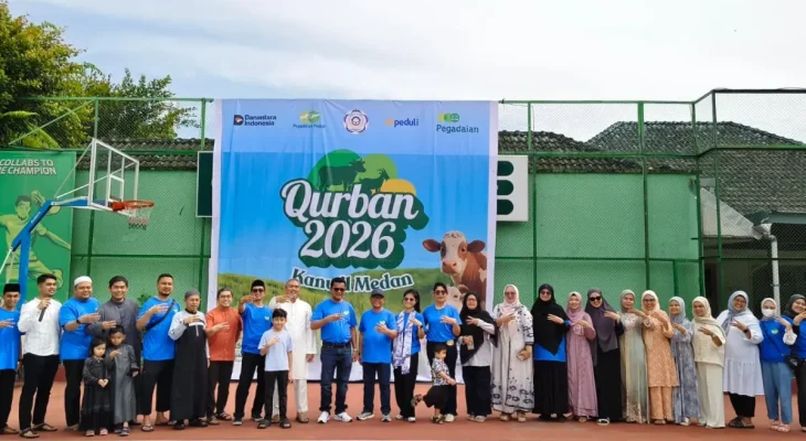 Pegadaian Kanwil I Medan Tebar Kepedulian Iduladha, Salurkan Daging Kurban untuk 865 Penerima Manfaat