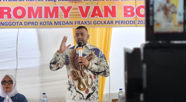 Trotoar Jalan WR Mongonsidi Dipersoalkan, Rommy Van Boy Minta Dibongkar