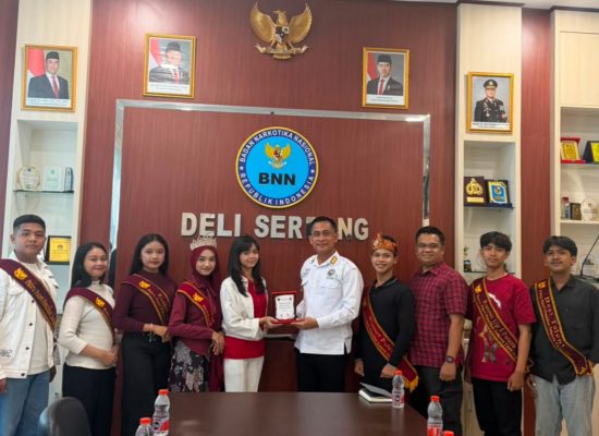 Fokus RNI dan Putra Putri Pemulihan Sumut Bangun Sinergi Anti Narkoba Bersama BNNK Deli Serdang