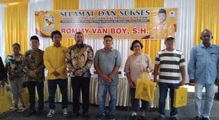 Romi Van Boy Sosialisasikan Perda Ketertiban Umum, Soroti Narkoba, Geng Motor hingga Dugaan Pungli Kepling
