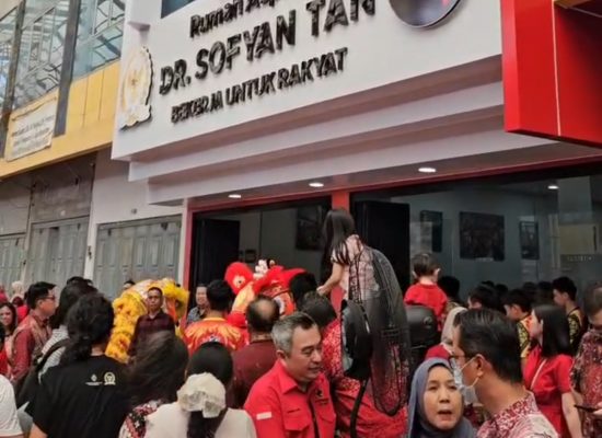 Sofyan Tan Resmikan Gedung Baru Rumah Aspirasi di Hari Lahir Pancasila