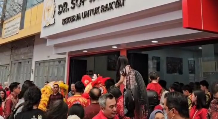 Sofyan Tan Resmikan Gedung Baru Rumah Aspirasi di Hari Lahir Pancasila