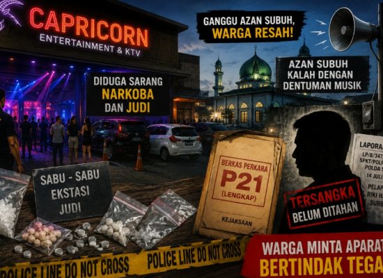 THM Capricorn di Langkat Diduga Jadi Sarang Narkoba dan Ganggu Warga Saat Azan Subuh