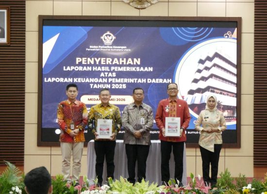 Pemko Tanjungbalai Raih Opini WTP Murni dari BPK Sumut atas LKPD 2025