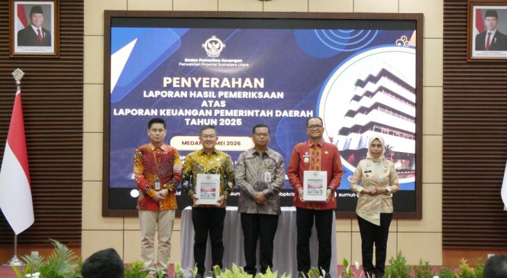 Pemko Tanjungbalai Raih Opini WTP Murni dari BPK Sumut atas LKPD 2025