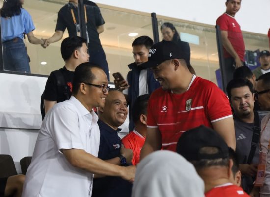Timnas Indonesia U-19 Bungkam Myanmar 3-0, Plh Wali Kota Tanjungbalai Beri Dukungan Langsung di Stadion Sumut