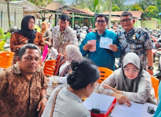 Bapenda Kota Medan Ajak Warga Manfaatkan Layanan Pojok PBB di MPP Roadshow Medan Amplas