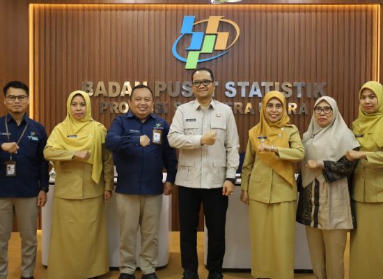 Pemko Tanjungbalai Konsultasi ke BPS Sumut Bahas Indeks Kemahalan Konstruksi dan Alokasi Dana Daerah
