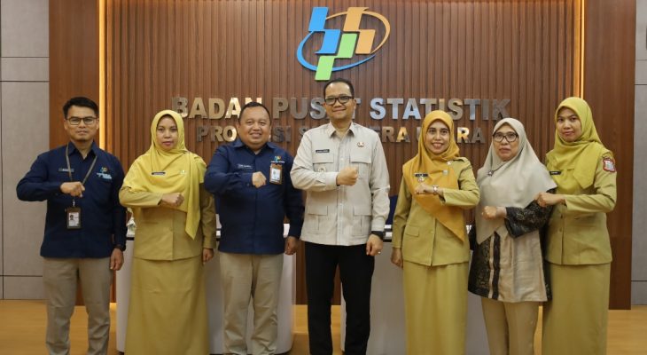 Pemko Tanjungbalai Konsultasi ke BPS Sumut Bahas Indeks Kemahalan Konstruksi dan Alokasi Dana Daerah
