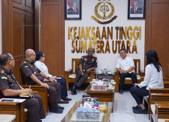 Direktur Hutama Karya Kunjungi Kejati Sumut, Perkuat Koordinasi Pengawalan Pembangunan Infrastruktur
