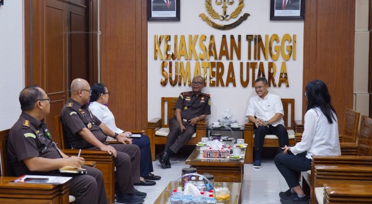Direktur Hutama Karya Kunjungi Kejati Sumut, Perkuat Koordinasi Pengawalan Pembangunan Infrastruktur