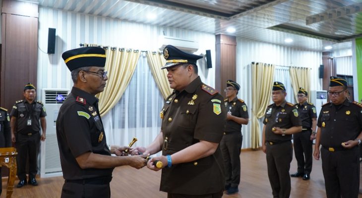 Kajati Sumut Lantik Muhammad Junaidi sebagai Kajari Padang Lawas Utara