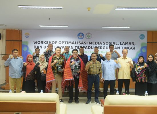 Unimed Gelar Workshop Optimalisasi Media Sosial dan Layanan Digital Perguruan Tinggi