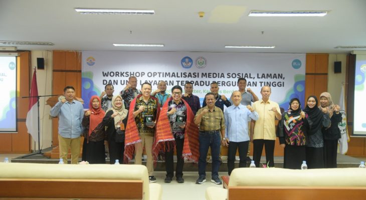 Unimed Gelar Workshop Optimalisasi Media Sosial dan Layanan Digital Perguruan Tinggi
