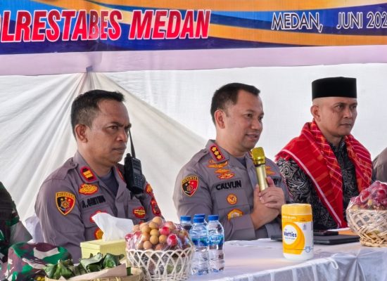 Kapolrestabes Medan Tegaskan Polisi Harus Hadirkan Rasa Aman di Tengah Masyarakat