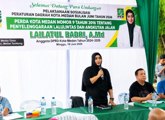 Lailatul Badri Serap Aspirasi Warga, Keluhan Penerangan Jalan Diminta Segera Ditindaklanjuti Dishub Medan
