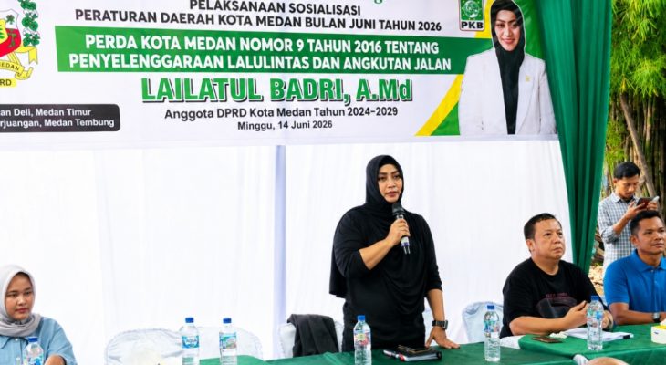 Lailatul Badri Serap Aspirasi Warga, Keluhan Penerangan Jalan Diminta Segera Ditindaklanjuti Dishub Medan