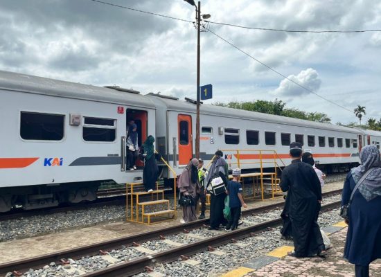 Stasiun Dolok Merangir Jadi Urat Nadi Mobilitas dan Distribusi Logistik Energi di Simalungun