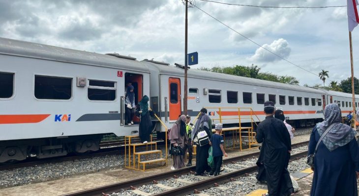 Stasiun Dolok Merangir Jadi Urat Nadi Mobilitas dan Distribusi Logistik Energi di Simalungun