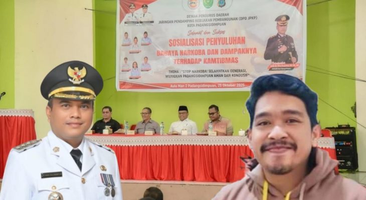 AKTA Soroti Dugaan Anggaran Rp100 Juta untuk Sosialisasi Bahaya Narkoba di Padangsidimpuan