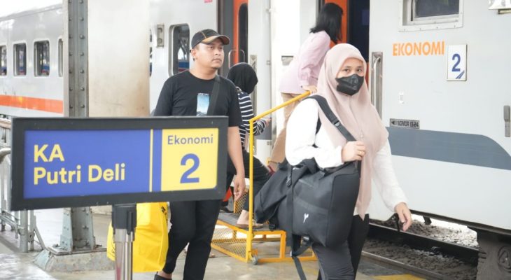 KA Putri Deli Jadi Primadona Transportasi Sumut, Layani 541 Ribu Penumpang dalam Lima Bulan