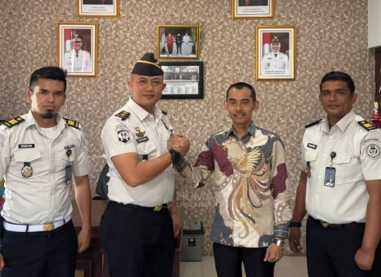 Plt Kalapas Narkotika Langkat Perkuat Sinergi dengan Kecamatan Hinai, Bahas Pencegahan Banjir dan Ketahanan Pangan