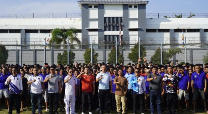 Plt Kalapas Narkotika Langkat Sapa Warga Binaan, Tekankan Disiplin dan Optimalisasi Program Pembinaan