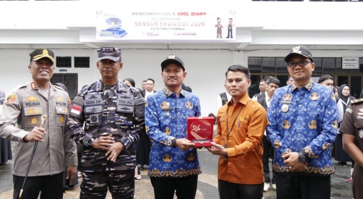Wali Kota Tanjungbalai Lepas 138 Petugas Sensus Ekonomi 2026, Dorong Data Berkualitas untuk Pembangunan Daerah