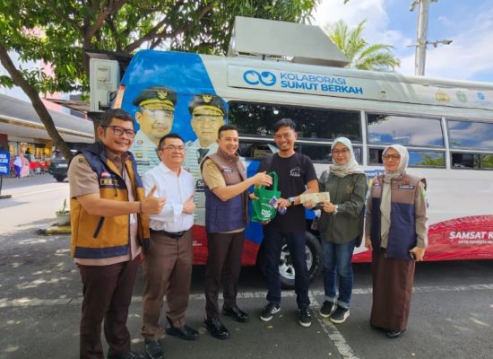 Bapenda Kota Medan Gelar Gebyar Patuh Pajak di Centre Point Mall, Bayar Pajak Pakai QRIS Dapat Hadiah Langsung