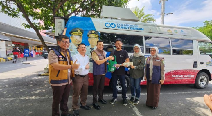 Bapenda Kota Medan Gelar Gebyar Patuh Pajak di Centre Point Mall, Bayar Pajak Pakai QRIS Dapat Hadiah Langsung