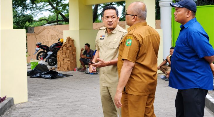 Kepala Dinas PKPCKTR Medan Tinjau Gapura Batas Kota di Pinang Baris, Pastikan Estetika dan Identitas Kota Tetap Terjaga