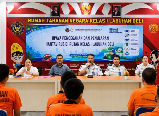 Rutan Labuhan Deli Gandeng LBH Yesaya 56 Berikan Penyuluhan dan Bantuan Hukum Gratis bagi Warga Binaan