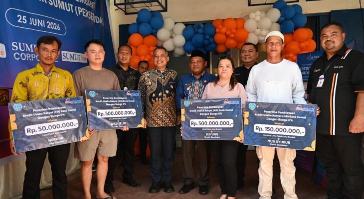 Bank Sumut Resmikan KCP Sei Berombang, Perluas Akses Perbankan dan Dorong Pertumbuhan Ekonomi Pesisir Labuhanbatu