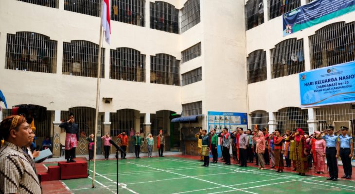 Peringati Harganas ke-33, Rutan Kelas I Labuhan Deli Tegaskan Pentingnya Peran Keluarga dalam Pembinaan Warga Binaan