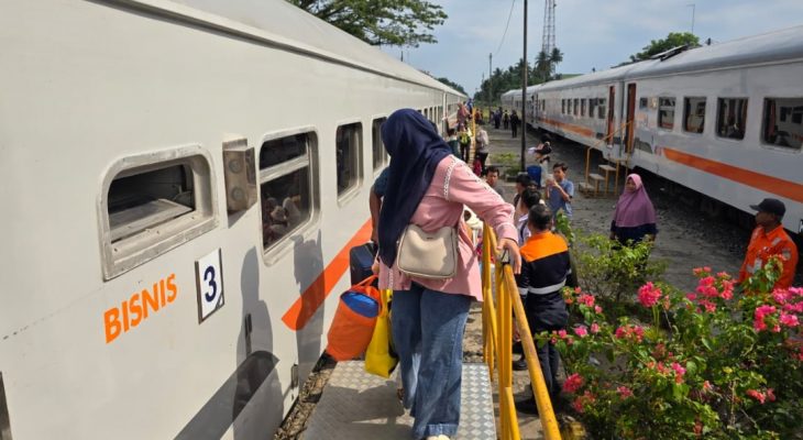 Rekor! Lebih dari 10 Ribu Penumpang Padati Kereta Api Sumut Saat Libur Sekolah, Okupansi Tembus 112 Persen